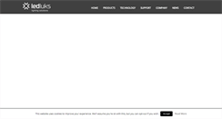 Desktop Screenshot of ledluks.com